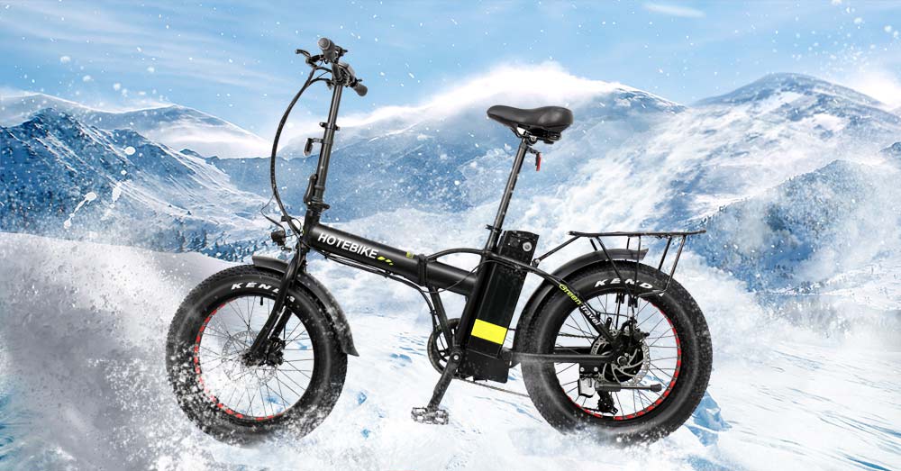 20 Folding Fat Tire Electric Bike - 36V/48V 250W-500W Motor - Shimano 7-Speed - Dual Disc Brakes - 60km Range - Fat Tire Electric Bike - 1