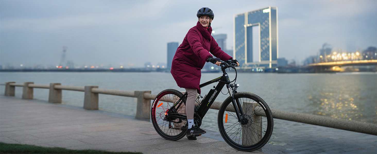 HOTEBIKE Bicicleta de Montaña Eléctrica 48V 500W 26 Ebike con Batería Oculta – Potente Commuter Todoterreno 13 HOTEBIKE Bicicleta de Montaña Eléctrica 48V 500W 26 Ebike con Batería Oculta – Potente Commuter Todoterreno - Bicicleta Eléctrica de Montaña - 13