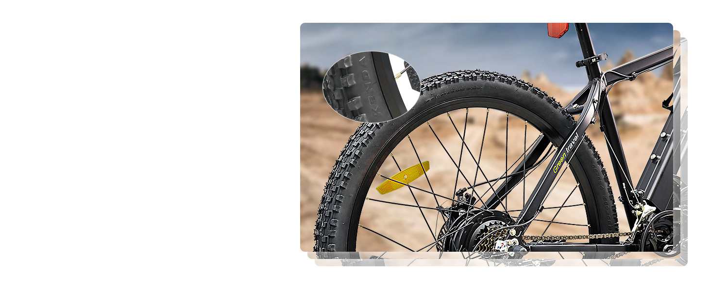 HOTEBIKE 500W Bicicleta Eléctrica de Montaña 27.5 - Batería Extraíble 48V 13AH - Acelerador y Asistencia al Pedaleo - Hasta 55 Millas de Autonomía 3 HOTEBIKE 500W Bicicleta Eléctrica de Montaña 27.5 - Batería Extraíble 48V 13AH - Acelerador y Asistencia al Pedaleo - Hasta 55 Millas de Autonomía - Bicicleta Eléctrica de Montaña - 3