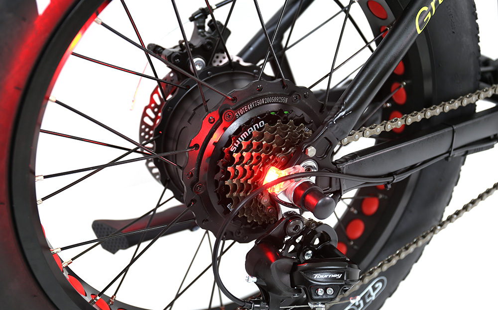HOTEBIKE A6AH20F Bicicleta eléctrica de neumáticos anchos de 20 pulgadas – Motor de 750W, batería de 48V 13Ah, 25 MPH, Shimano de 21 velocidades 1 HOTEBIKE A6AH20F Bicicleta eléctrica de neumáticos anchos de 20 pulgadas – Motor de 750W, batería de 48V 13Ah, 25 MPH, Shimano de 21 velocidades - Bicicleta eléctrica de neumáticos anchos - 1