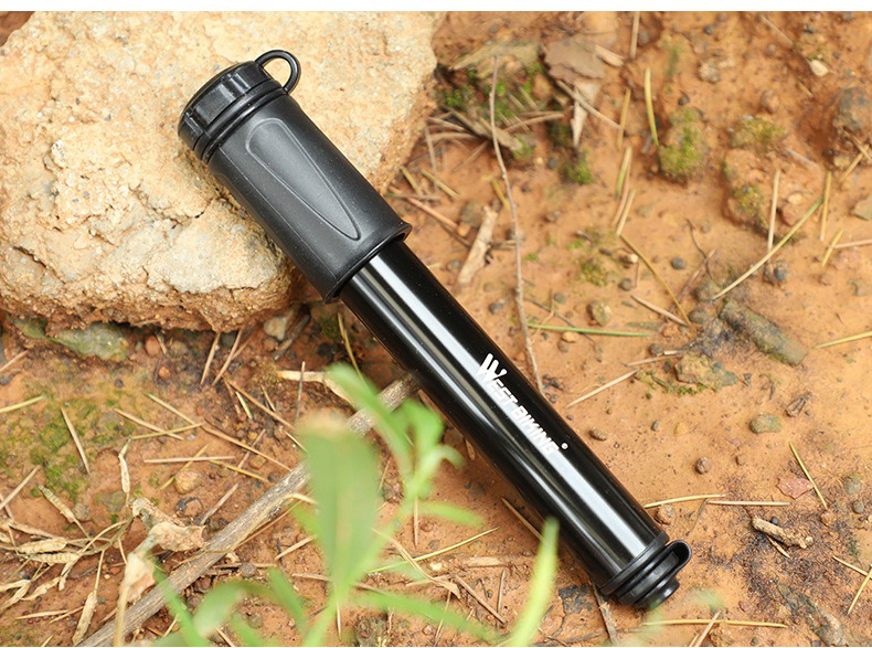 HOTEBIKE Mini Portátil Inflador de Alta Presión para Bicicleta – 100 PSI, Cuerpo de Aluminio, Válvula Universal, Manguera Integrada - HOTEBIKE - 13